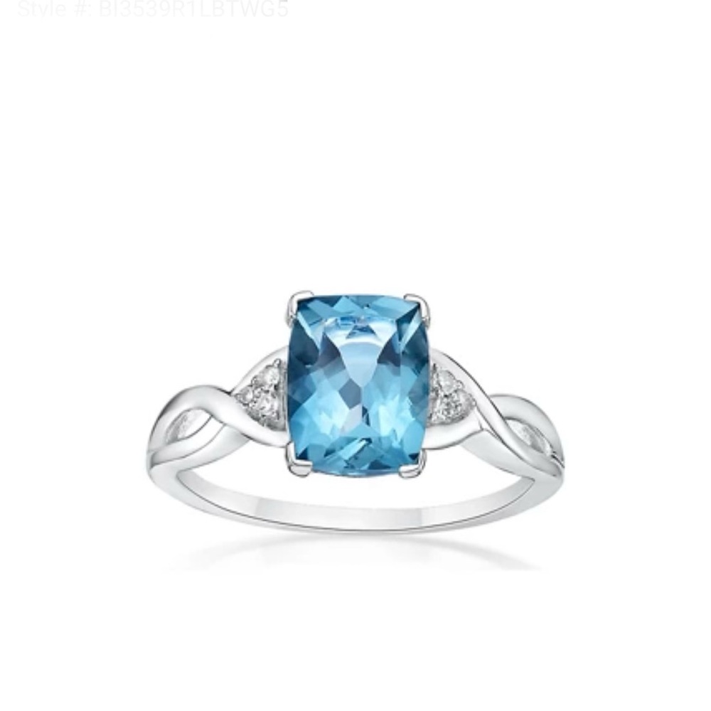 London Blue Topaz Ring